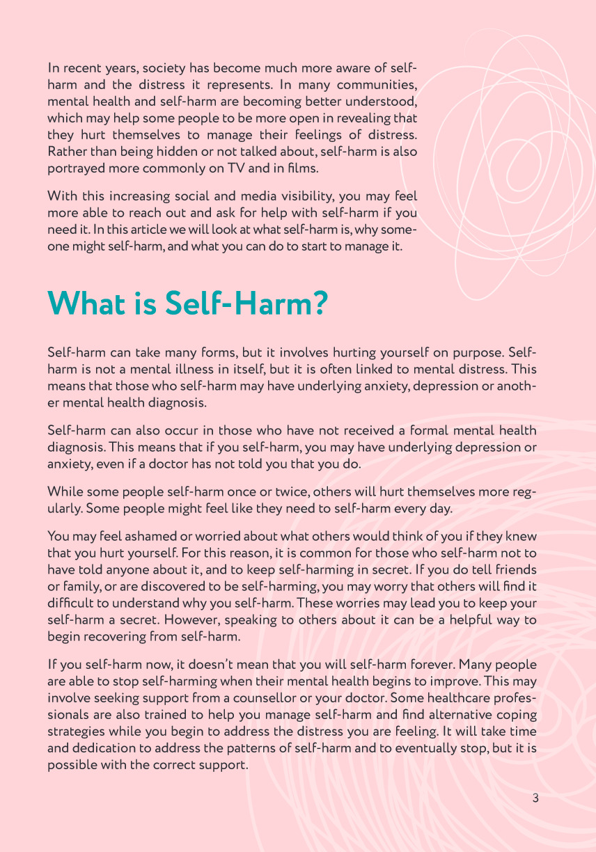 Coping With Self-Harm, page 3 of 12